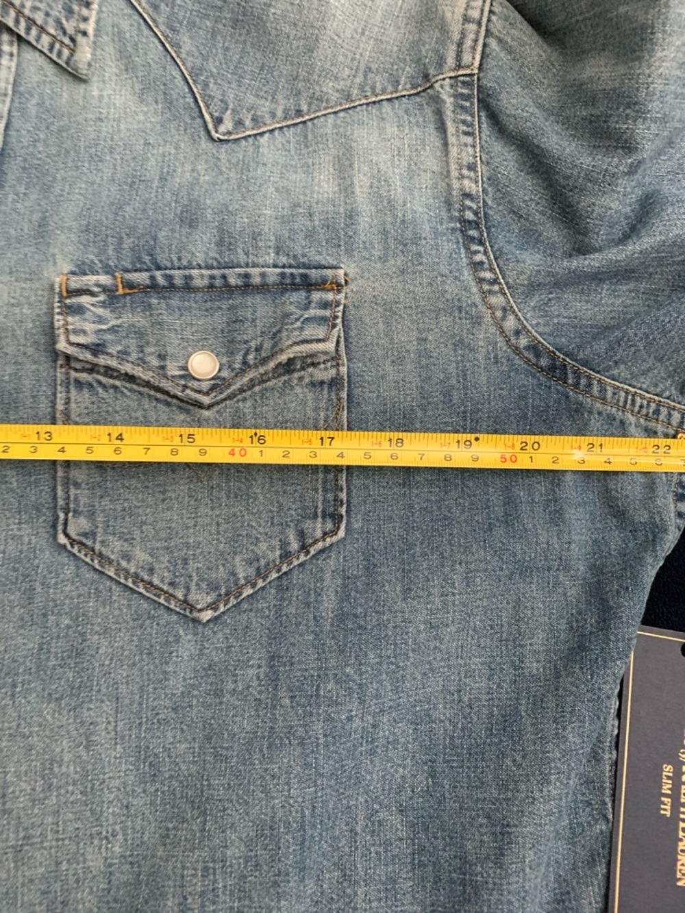 Polo Ralph Lauren Blue Denim Shirt - Picture 11 of 15